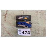 2 NAVY SEAL TACTICAL KNIVES