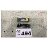 2 FROST GALLERY KNIVES