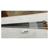 7 HUNTER ARROWS, 32 LENGTH