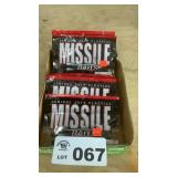 6 BAGS, MISSILE BAITS