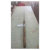 SQUARE STEEL FISHING ROD