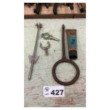 OAR LOCK, DOG CHAIN PIVOT, TIE DOWN GEAR LUBE