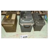 AMMO CANS, 2 PLASTIC