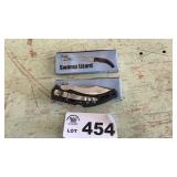 2 SWAMP LIZARD KNIVES