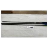3 ALUMINUM ARROWS, 32 LENGTH