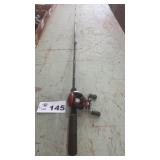 ROD WITH SHAKESPEARE REEL