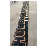 ALUMINUM BACKED SIGNBOARD, 24 INCH, 16 FEET L