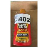2 BOTTLES SCENT KILLER BODY WASH