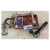 MAG LIIGHT, LANYARD, RULE, SPARKPLUGS, R44LTS