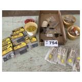 FIELD POINTS, NOCKS, BRAIDED NYLON LINE, BOW