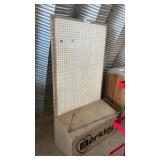 PEGBOARD DISPLY RACK, 36 x 66
