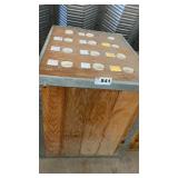 ARROW HOLDING CABINET, 32 x 41, 37 INCHES TALL