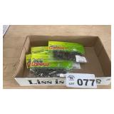 5 BAGS, GENE LAREW BAITS