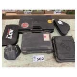 EMPTY GUN CASES, HOLSTER