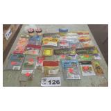 CRAPPIE BAIT, CRAPPIE JIGS, SWIVELS, HOOKS, OTHER