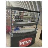 FISHING POLE DISPLAY RACK 52 x 44. 2 sided