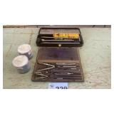 RIFLE CLEANING KIT, DIVIDER KIT, PATCHES