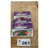 3 BAGS POWERBAIT