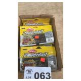 5 BAGS POWERBAIT, PRO DESIGN SKEET REESE
