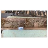 TROT LINES IN WOOD BOX