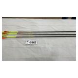 3 RENEGADE ARROWS, 33 LENGTH