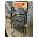 WINCHESTER AMMUNITION DISPLAY RACK 5 ft tall x 2