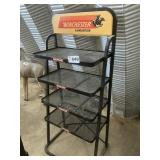 WINCHESTER AMMUNITION ADVERTISING RACK 5 ft tall