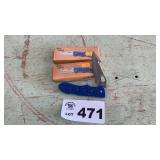 2 WHITETAIL GUTHOOK KNIVES