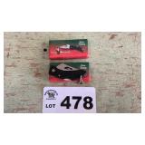 2 LITTLE WHITETAIL KNIVES