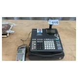 CASIO CASH REGISTER, WITH CREDIT CARD READER
