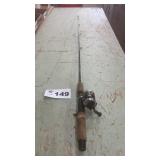 ROD WITH ZEBCO RHINO REEL