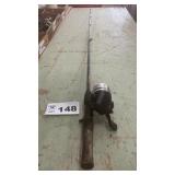 SHAKESPEARE EZ CAST ROD, JOHNSON REEL