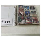 Large Binder Baseball Cards Misc years players