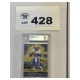 Graded Charlie Batch QB NFL Football card