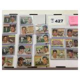 20 1956 topps baseball cards