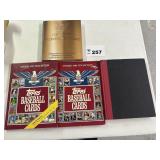 Baseball card books