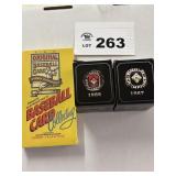 VHS tape on baseball cards 2 replica World S