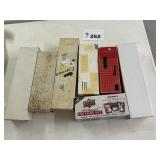 Many boxes filled with baseball cards