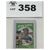 1959 Topps Ernie Banks # 350 Cubs
