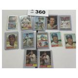 vintage baseball cards Brock Ashburn 60s 70s
