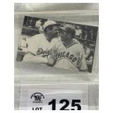 Vintage Babe Ruth Post Card in Large heavy