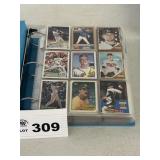 Large Binder Baseball Cards Misc years players