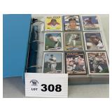 Large Binder Baseball Cards Misc years players