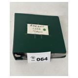 Large Binder Baseball Cards Misc years players
