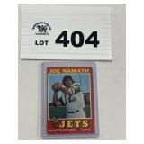 1971 Topps Joe Namath #250