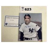 Yogi Berra Autographed photo COA