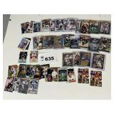 Large lot of football cards