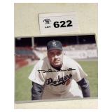 Duke Snider Autographed photo dodgers