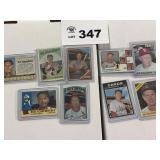 Red Schoendienst vintage baseball cards 60s 70s