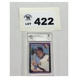 Dante Bichette RC Graded BCCG 9